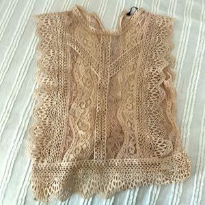 Pink pretty place top